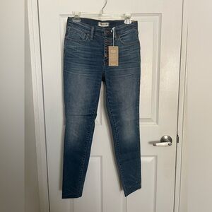 Madewell Jeans - 9” high rise skinny skinny jeans